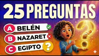 25 PREGUNTAS DE LA BIBLIA PARA NIÑOS | PROFECÍAS SOBRE JESÚS