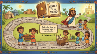 Jueves 16 de abril del 2026 | Devoción Matutina para Niños Pequeños 2026 | Héroes en su Turno