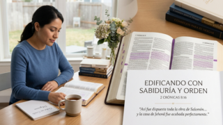 Domingo 26 de abril del 2026 | Devoción Matutina para Damas 2026 | Edificando con Sabiduría y Orden
