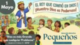 1 de mayo del 2026 | Devoción Matutina para Niños Pequeños 2026 | «Dios es más Grande que cualquier Problema»