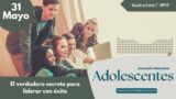 31 de mayo del 2026 | Devoción Matutina para Adolescentes 2026 | El verdadero secreto para liderar con éxito