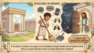 Domingo 17 de mayo del 2026 | Devoción Matutina para Menores 2026 | ¡Operación Limpieza Profunda!