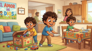 Martes 12 de mayo del 2026 | Devoción Matutina para Niños Pequeños 2026 | ¡Manos a la obra para Jesús!