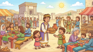 Sábado 23 de mayo del 2026 | Devoción Matutina para Niños Pequeños 2026 | ¡La fiesta de compartir con alegría!