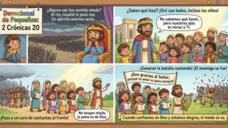 Viernes 8 de mayo del 2026 | Devoción Matutina para Niños Pequeños 2026 | ¡Nuestra mejor arma es cantar!