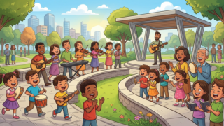 Lunes 15 de junio del 2026 | Devoción Matutina para Niños Pequeños 2026 | ¡Un coro gigante de felicidad!