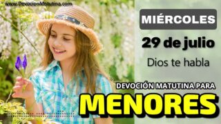 29 de julio del 2026 | Devoción Matutina para Menores 2026 | Dios te habla