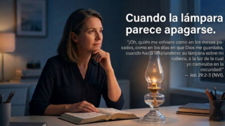 Sábado 25 de julio del 2026 | Devoción Matutina para Adultos 2026 | Cuando la lámpara parece apagarse