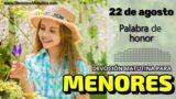 22 de agosto del 2026 | Devoción Matutina para Menores 2026 | Palabra de honor