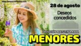 28 de agosto del 2026 | Devoción Matutina para Menores 2026 | Deseos concedidos