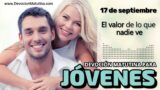 17 de septiembre del 2026 | Devoción Matutina para Jóvenes 2026 | El valor de lo que nadie ve