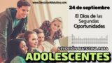 24 de septiembre del 2026 | Devoción Matutina para Adolescentes 2026 | El Dios de las Segundas Oportunidades