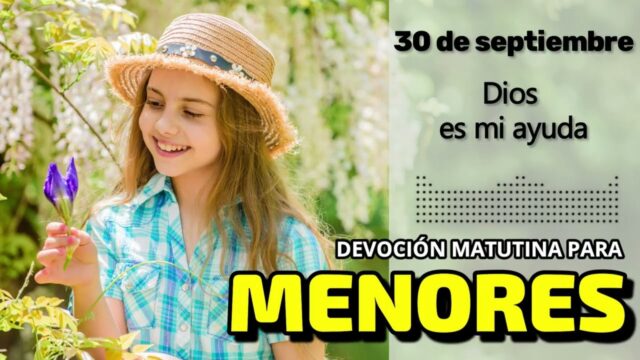 30 de septiembre del 2026 | Devoción Matutina para Menores 2026 | Dios es mi ayuda