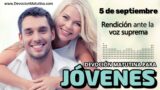 5 de septiembre del 2026 | Devoción Matutina para Jóvenes 2026 | Rendición ante la voz suprema
