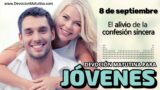 8 de septiembre del 2026 | Devoción Matutina para Jóvenes 2026 | El alivio de la confesión sincera