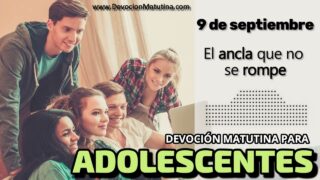 9 de septiembre del 2026 | Devoción Matutina para Adolescentes 2026 | El ancla que no se rompe