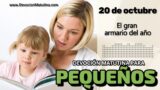 20 de octubre del 2026 | Devoción Matutina para Niños Pequeños 2026 | El gran armario del año