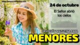 24 de octubre del 2026 | Devoción Matutina para Menores 2026 | El Señor abrió los cielos