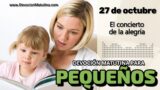 27 de octubre del 2026 | Devoción Matutina para Niños Pequeños 2026 | El concierto de la alegría