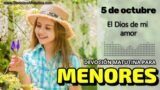 5 de octubre del 2026 | Devoción Matutina para Menores 2026 | El Dios de mi amor