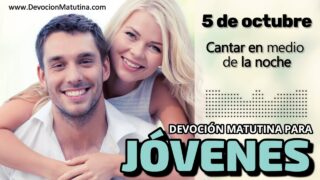 5 de octubre del 2026 | Devoción Matutina para Jóvenes 2026 | Cantar en medio de la noche