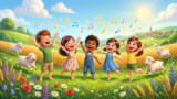 Domingo 11 de octubre del 2026 | Devoción Matutina para Niños Pequeños 2026 | El campo verde que canta feliz