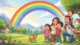 Domingo 18 de octubre del 2026 | Devoción Matutina para Niños Pequeños 2026 | El arcoíris que decora el cielo