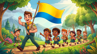 Martes 6 de octubre del 2026 | Devoción Matutina para Niños Pequeños 2026 | ¡Sigue la bandera de Jesús!