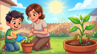 Viernes 9 de octubre del 2026 | Devoción Matutina para Niños Pequeños 2026 | La plantita que tenía mucha sed